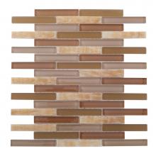 Merola Tile GVEMB5804BG - G-269 Vetro Beige Staggered Brick
