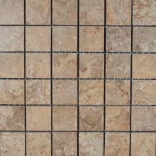 Merola Tile TIMPE0202BGMO - Imperial Beige/White 2x2 Mosaic 13In sht