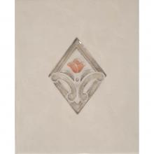 Merola Tile TPERL0810GYDE - Perla Grey 8x10 Deco