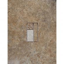 Merola Tile TROMI1013NODE - Romina Noce 10x13 Vetto Deco