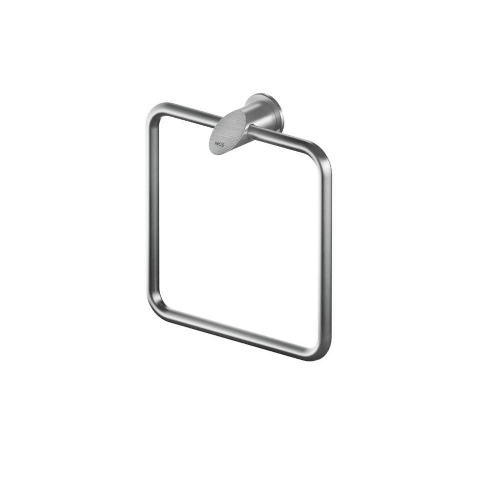 Square Towel Holder - Polished