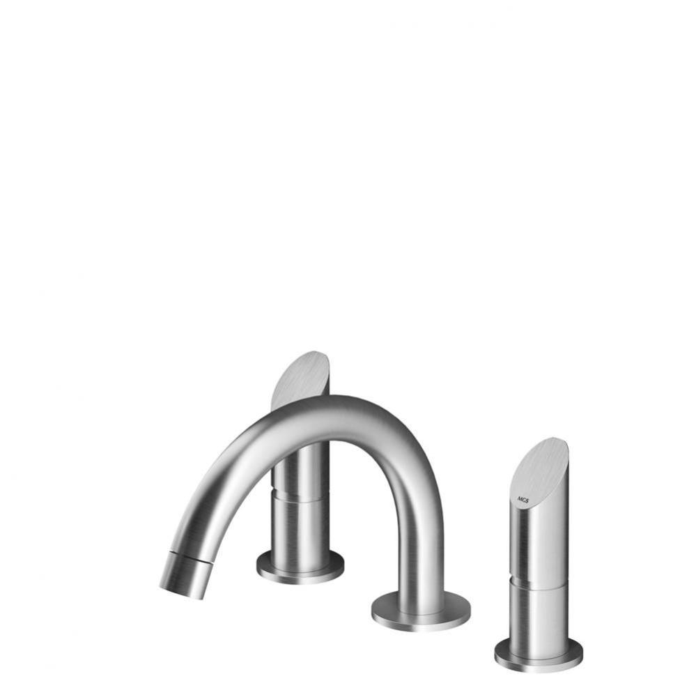 3 hole mixer - spout R90 - nowaste - Matte