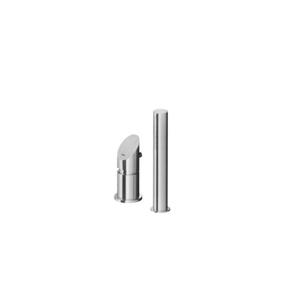 Single lever Mixer with hand shower - Polished