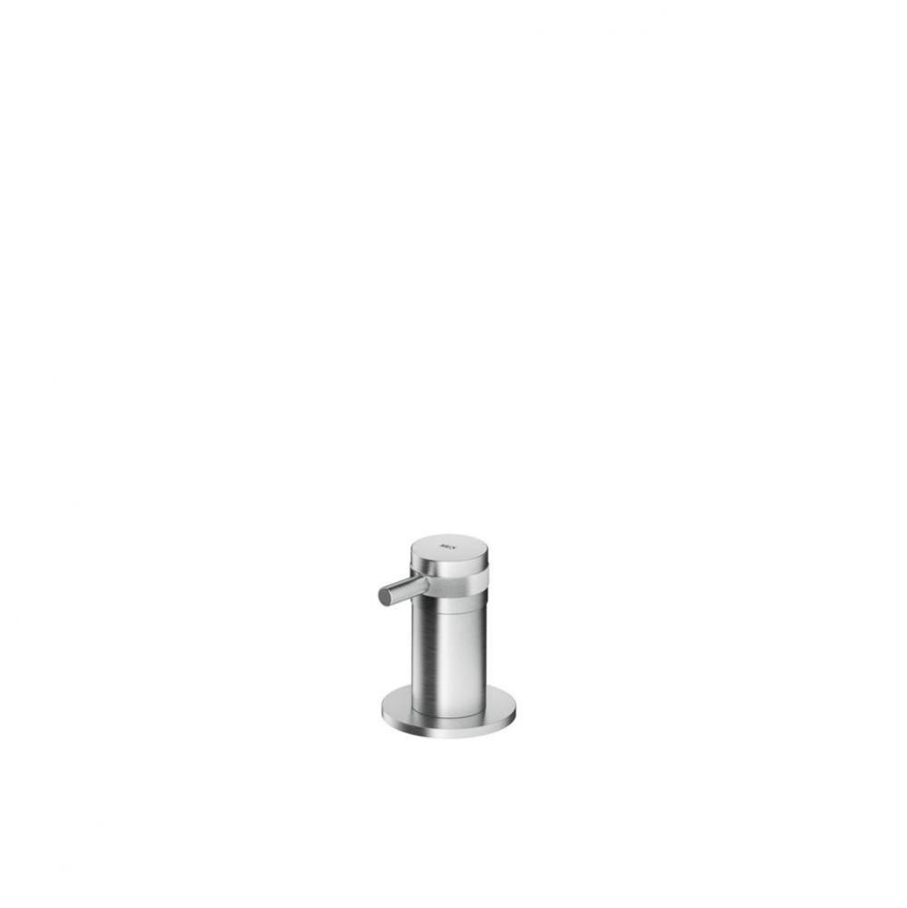 Single lever mixer without spout - no waste - knurled handle - Rose Gold matte