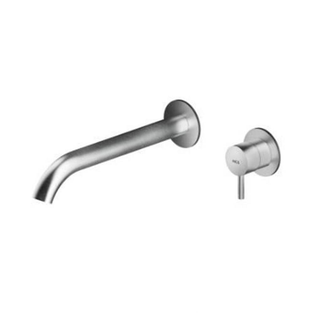 2 hole wall mounted mixer - no waste - Matte