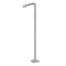 MGS ER247-M - Floor Mounted single lever mixer - no waste - Matte Knurled handle