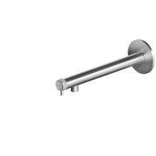 MGS ER276T-MRG - Single Lever Mixer wall mounted L310 - no waste  - Rose Gold Matte (solo trim) Knurled handle