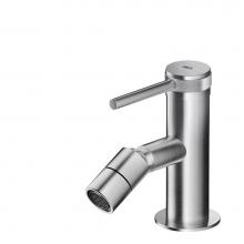 MGS ER304-MRG - Single Lever Mixer for Bidet swivel spout - no waste - Rose Gold Matte Knurled handle