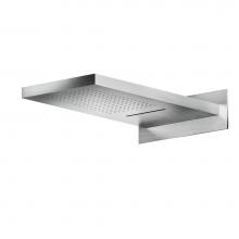 MGS SO604-M - Wall mounted shower head with rain or waterfall effect - Matte