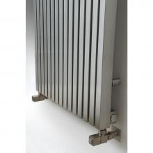 Myson NORTE-5 - Norte -5 Bright Stainless Steel Hydronic Towel Warmer (79'' x 12'') Vertical -