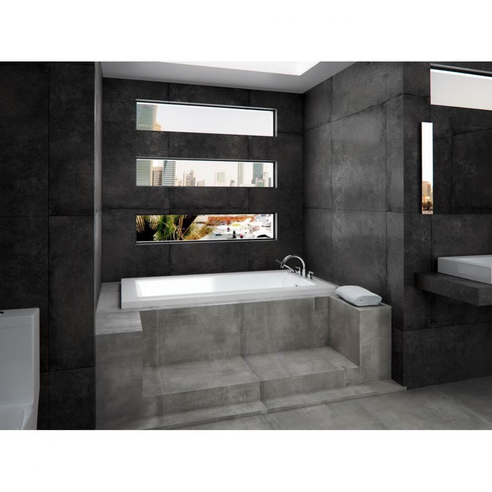 MUNICH bathtub 34x66, Mass-Air, White