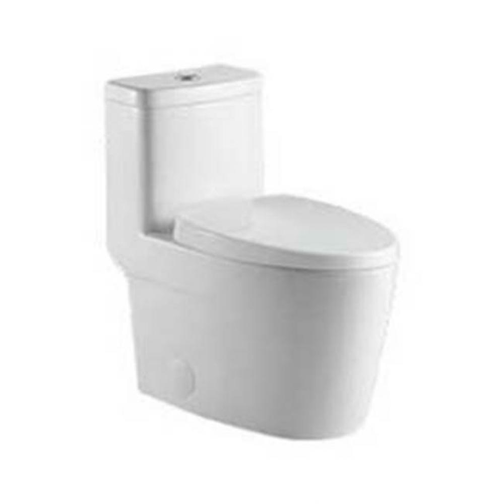 ZEN TOILET, WHITE