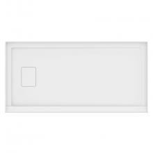 Neptune Rouge 21.16610.4582.10 - ROUGE shower base 30x60, Left Drain, with tiling flange 3 sides, 60'' Opening, White