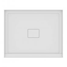 Neptune Rouge 21.16623.3180.10 - ROUGE shower base 34x42, Central Drain, with tiling flange 3 sides, 42'' Opening, White