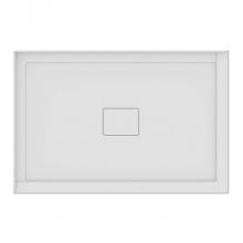 Neptune Rouge 21.16664.0086.10 - ROUGE shower base 32x48, Central Drain, with Right tiling flange 2 sides, 48'' Opening,
