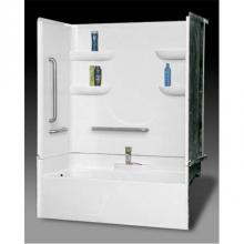 Oasis 4P-6030 WHT/BP2-60L WALLS - VURSA G 60X30 4P WHT WALLS