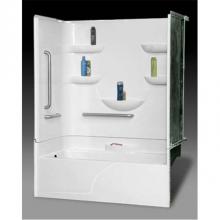 Oasis 4P-6032 WHT/BP2-60L WALLS - VURSA G 60X32 4P WHT WALLS