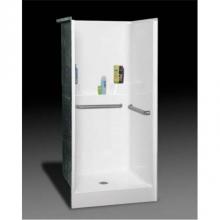 Oasis SH-3636 WHT/BP1-L - G 36x36 CDrn