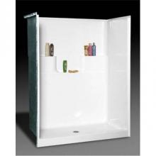 Oasis SH-6034 WHT ABF - G 60x34 NoSeat Abvflr