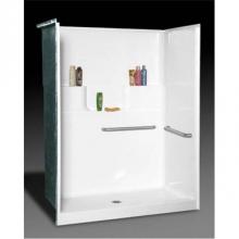 Oasis SH-6034 WHT/BP1-60-L - G 60x34 NoSeat