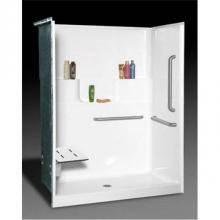 Oasis SH-6034 WHT ABF/TLV-RS - G 60x34 NoSeat Abvflr