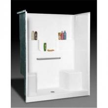 Oasis SH-6034DS WHT/BP5 - G 60x34 CDrn TwinSeat