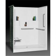 Oasis SH-6040 WHT ABF/TLV-LS - G 60x40 LSeat Abvflr