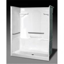 Oasis SHA-6033 WHT/BP1-60-R WHT - A 60x33 CDrn