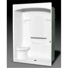 Oasis SHA-DM-6033LS WHT/BP1-60 - A 60x33 CDrn Dome LSeat