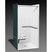 Oasis SHFW-3837 WHT/3SM/ADA10-LS - G 38x37 CDrn LoThreshold