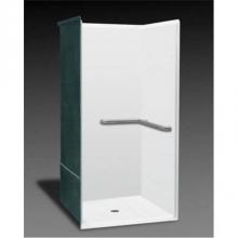 Oasis SHFW-3837 WHT/ICBAR-L WHT - G 38x37 CDrn LoThreshold