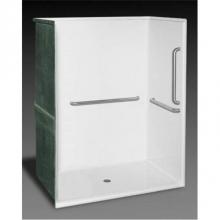 Oasis SHFW-6235 WHT/3BAR-L ADD ROD - G 62x35 CDrn LoThreshold