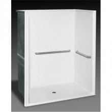 Oasis SHFW-WX-6235 WHT/2BAR-R WHT - G 62x35 CDrn LoThreshold WX