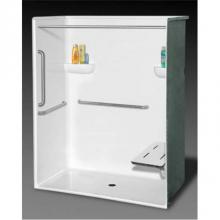 Oasis SHMD-6232 WHT/ANS17-LS PADDED SEAT - G 62x32 CDrn Minimal Dam