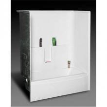 Oasis TS-R-65L WHT ABF/FH - G 60x29.75 LDrn Abvflr