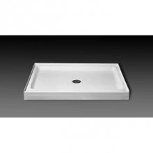 Oasis SB-4834 WHT - G 48x34 CDrn Shower Pan