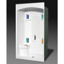 Oasis SHA-DM-4833LS WHT - A 48x33 CDrn Dome LSeat