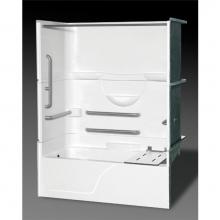Oasis TS3P-6030L BON ABF/ANS09-FLD - VURSA G 60X30 3P LDrn AbvFlr ANSI A 117.1Pkg-StSBar Fld St