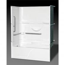 Oasis TS3P-6030R WHT/BP2-60 WHT - VURSA G 60X30 3P RDrn