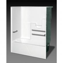 Oasis TS-6032L WHT ABF/4 BAR - VURSA G 60X32 LDrn AbvFlr