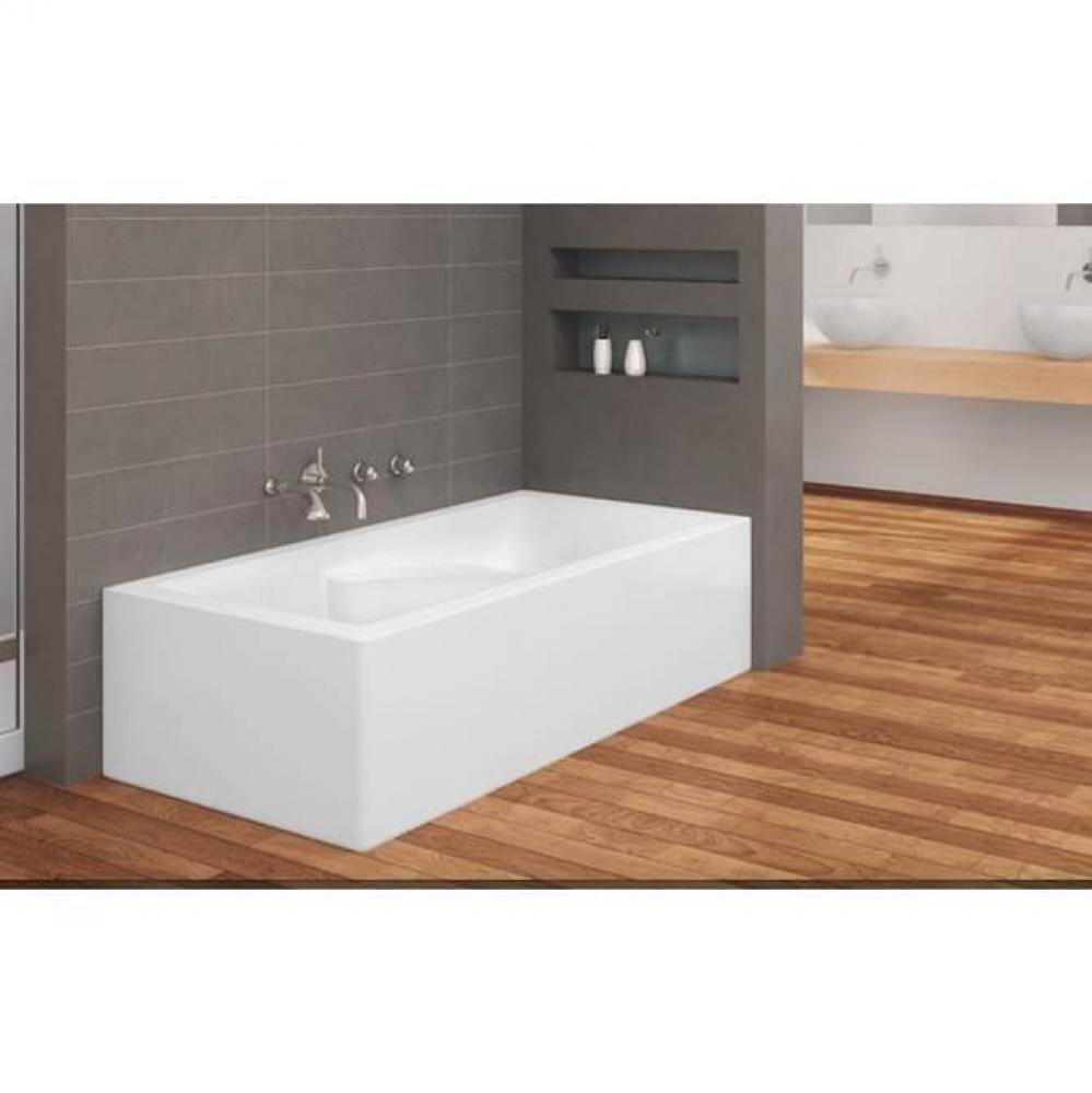 Suite 2 Sides 66 x 31, ComfortAir Bathtub, Glossy White