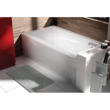 Oceania Baths CI66LAM01 - City 66 x 34, Alcove AeroMassage Bathtub, Glossy White