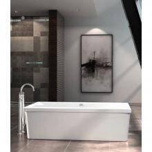 Oceania Baths FR72ARFS01 - Freedom Freestanding, white