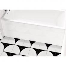 Oceania Baths JAXL - Removable White Skirt Panel For Bath Xl