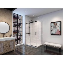 Oceania Baths PBSD60R48BK - Marelia Sliding 60 x 48, Shower Doors, Matte Black, 8mm Clear treated glass