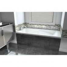 Oceania Baths SU6632RCA01 - Sublime Alcove 66 x 32, ComfortAir Bathtub, Glossy White