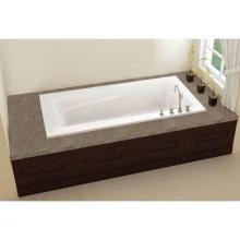 Oceania Baths SU6634CA01 - Sublime Deck Mount 66 x 34, ComfortAir Bathtub, Glossy White