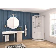 Oceania Baths RE342S01 - Reality 2 piece 34 x 34, Shower Enclousure, Glossy White