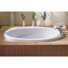 Oceania Baths RO60AM01 - Rose Deck Mount 60 x 35, AeroMassage Bathtub, Glossy White