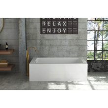 Oceania Baths UR6031RSFLR01 - Urbania 3 Sides 60 x 31, Soaking Bathtub, Glossy White